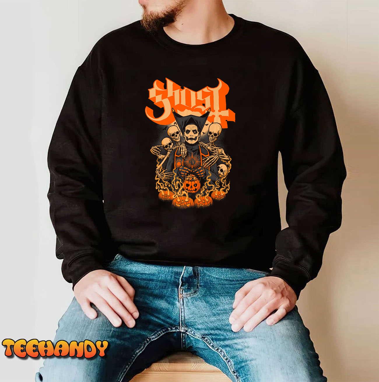 Ghost – Great Pumpkin Halloween Premium T-Shirt