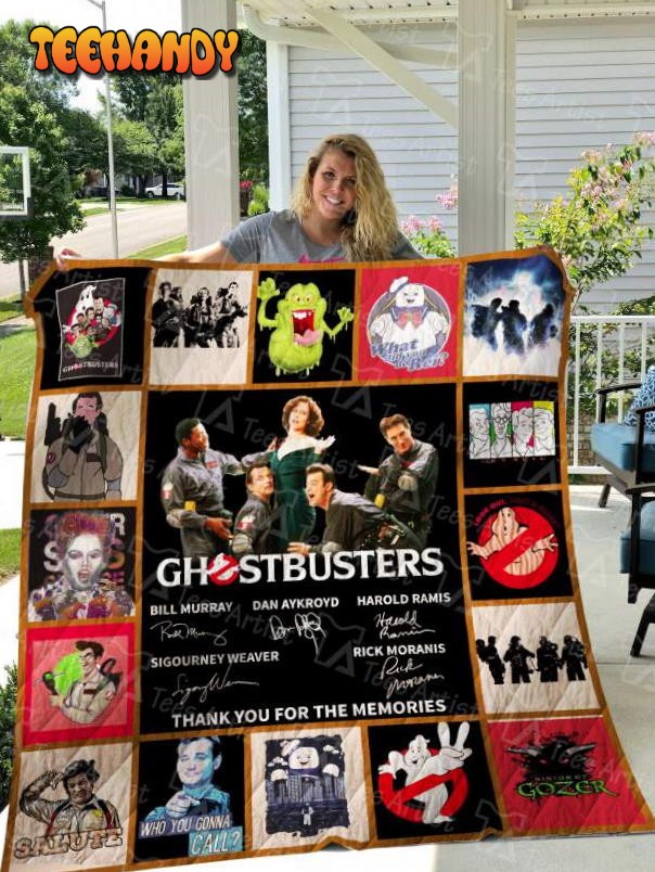 Ghostbusters 3D Customized Quilt Blanket