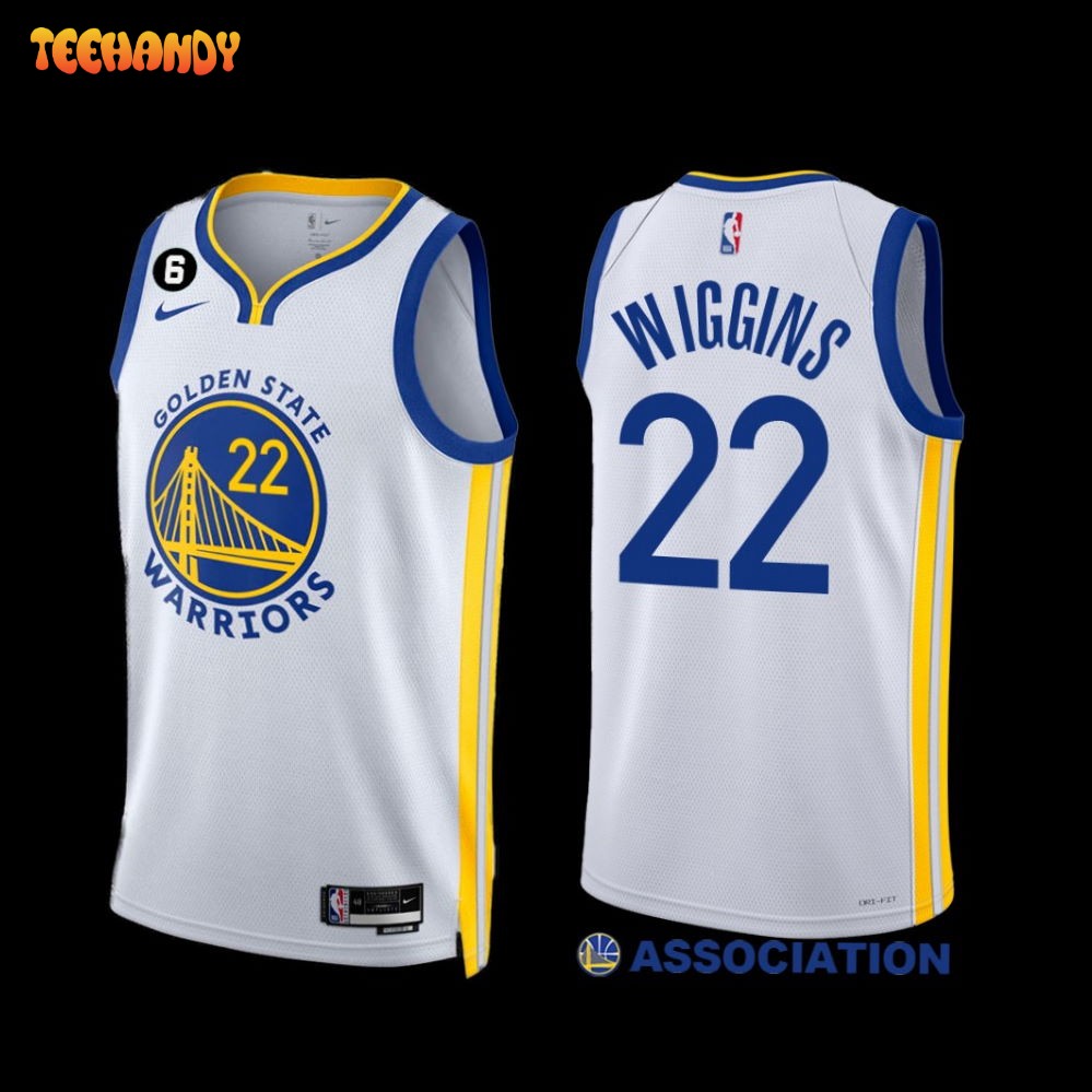 Golden State Warriors Andrew Wiggins 2022-23 Association Edition Jersey White