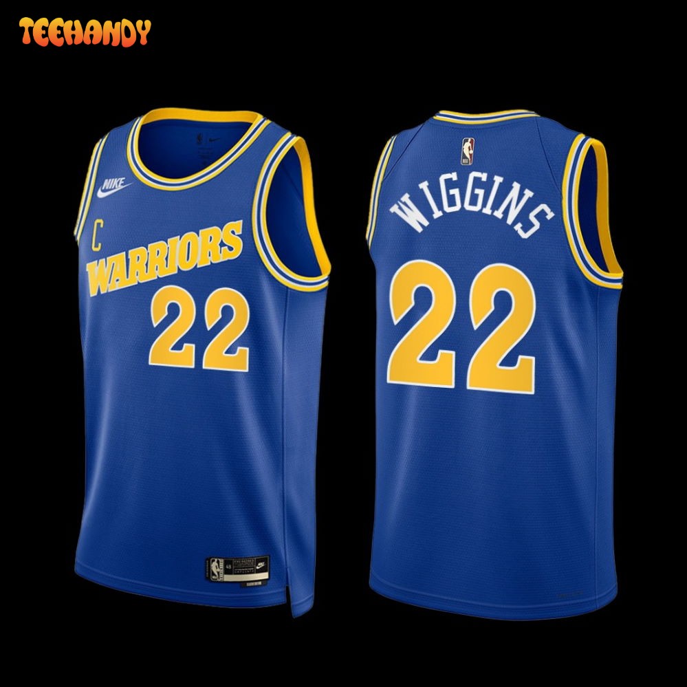 Golden State Warriors Andrew Wiggins 2022-23 Classic Edition Jersey Blue