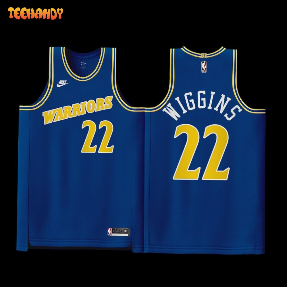 Golden State Warriors Andrew Wiggins Classic Edition Royal Jersey