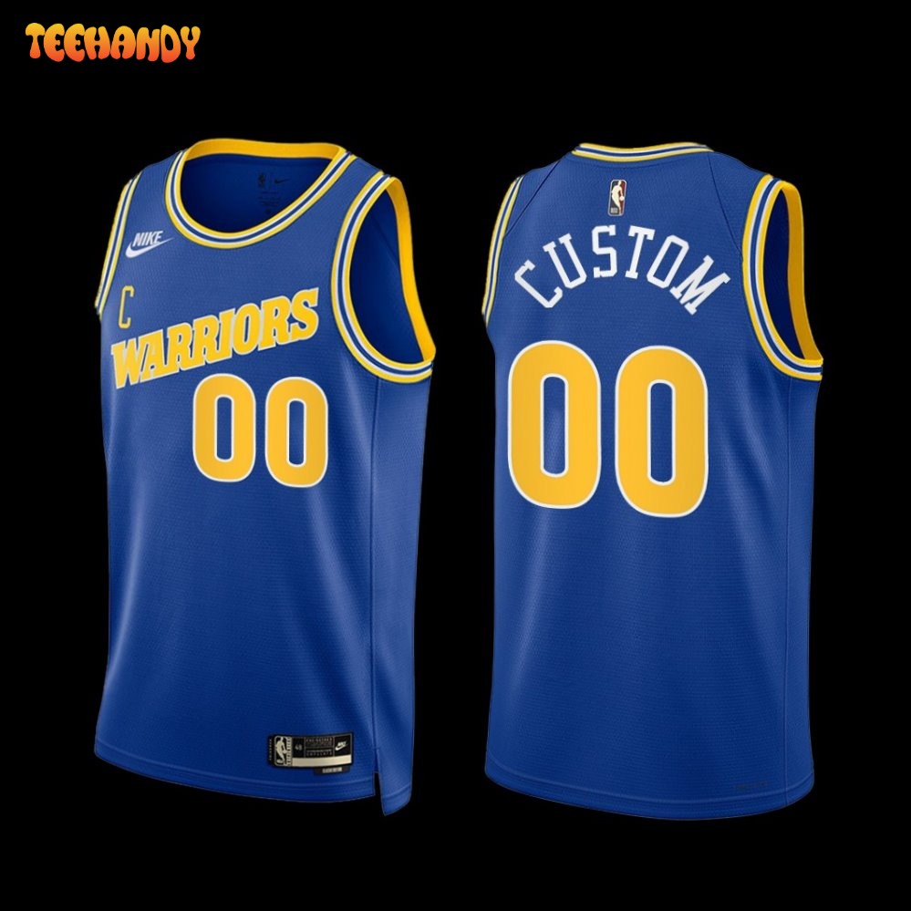 Golden State Warriors Custom 2022-23 Classic Edition Blue Jersey