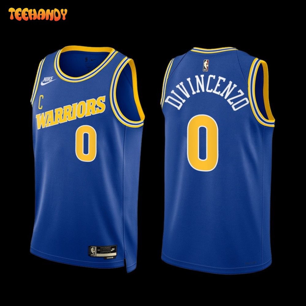 Golden State Warriors Donte DiVincenzo 2022-23 Classic Edition Jersey Royal