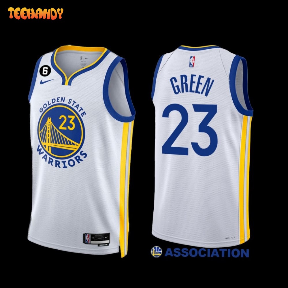 Golden State Warriors Draymond Green 2022-23 Association Edition Jersey White