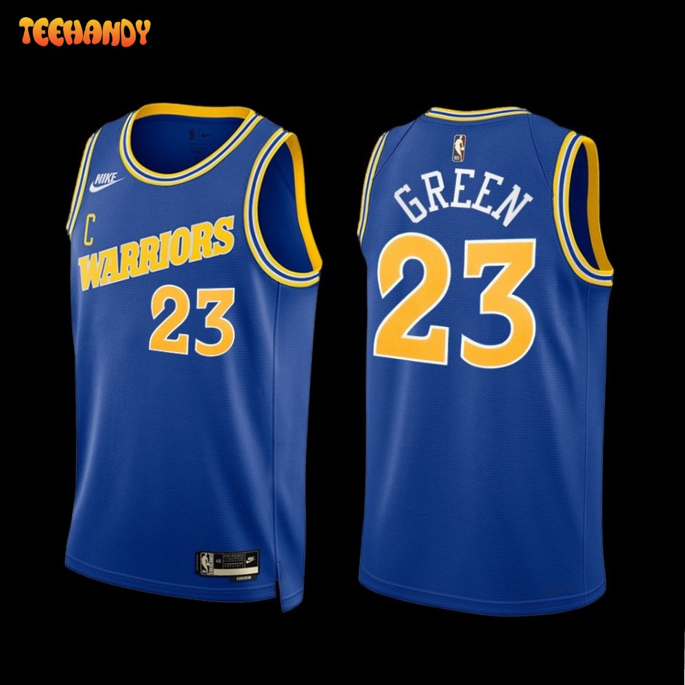 Golden State Warriors Draymond Green 2022-23 Classic Edition Jersey Blue