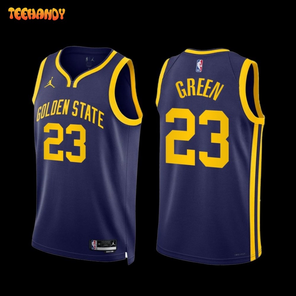 Golden State Warriors Draymond Green 2022 Statement Edition Jersey Navy