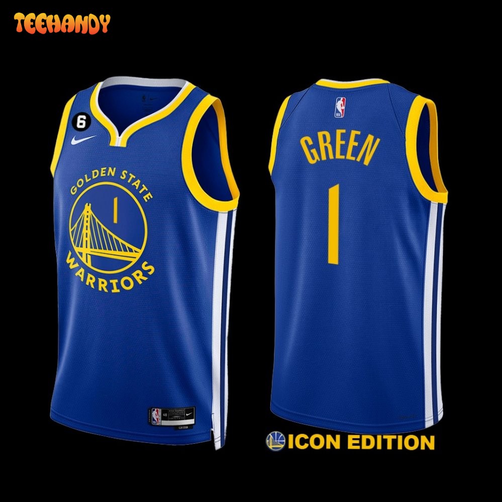 Golden State Warriors JaMychal Green 2022-23 Icon Edition Jersey Royal