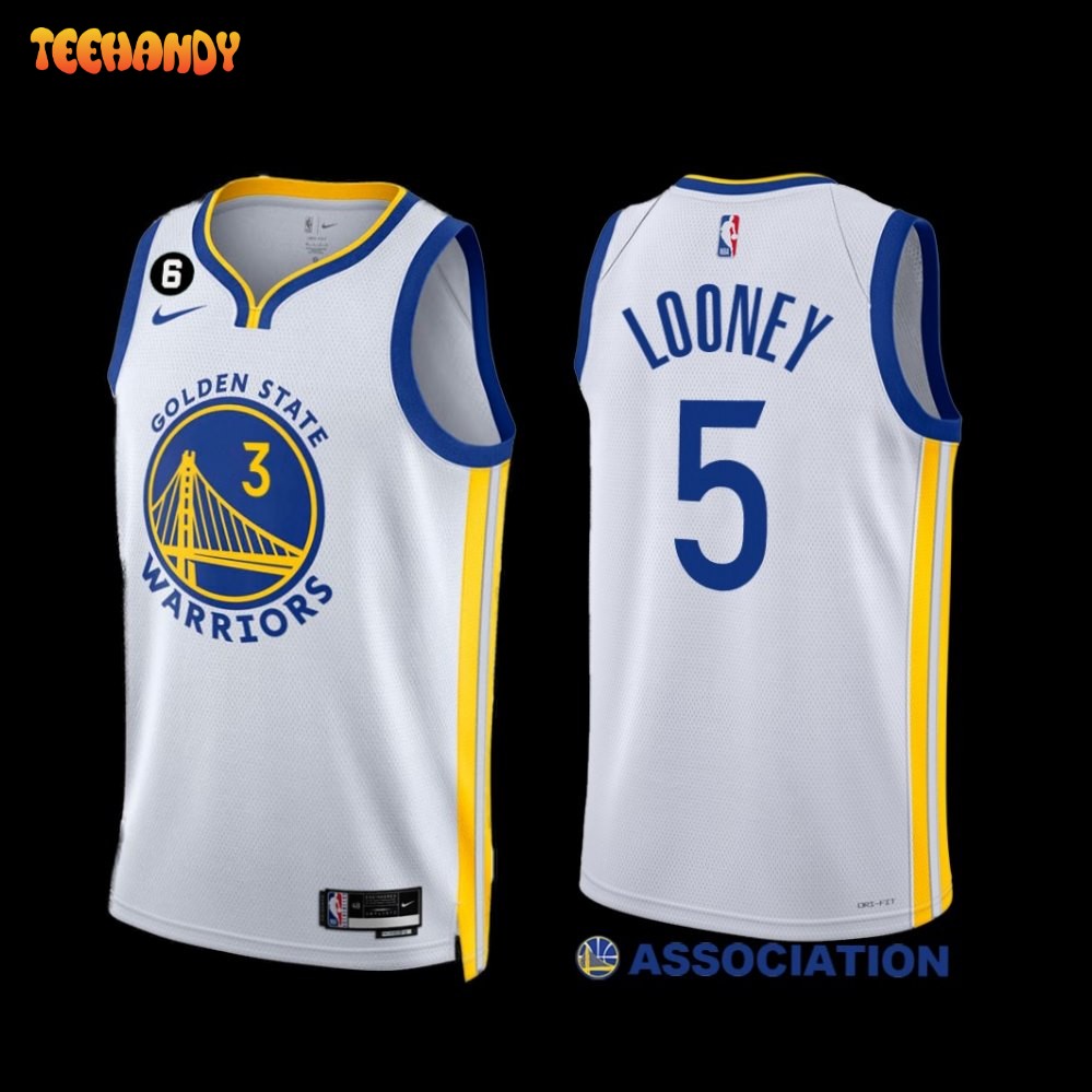 Golden State Warriors Jordan Poole 2022-23 Association Edition Jersey White