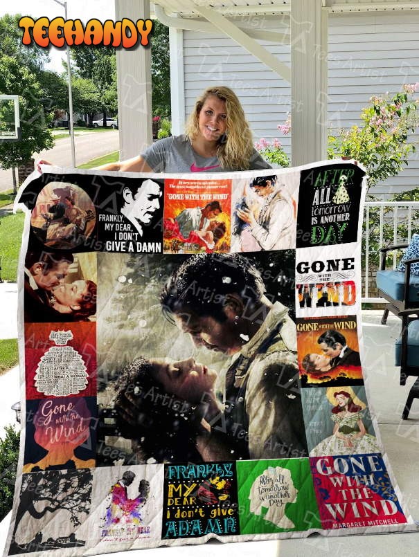 Gone With The Wind 3D Customized Quilt Blanket