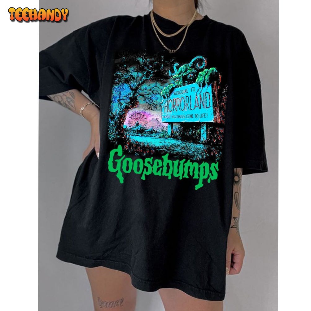 Goosebumps Horrorland T-Shirt, Goosebumps Welcome To Horrorland Shirt