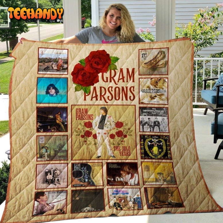 Gram Parsons Album 3D Customized Quilt Blanket