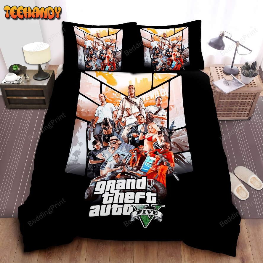 Grand Theft Auto Wallpaper Bedding Sets