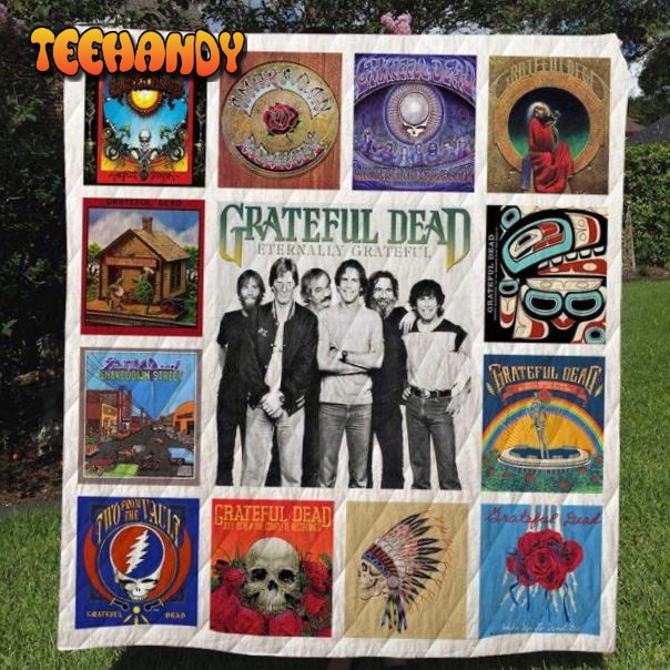 Grateful Dead Albums 3D Customized Quilt Blanket