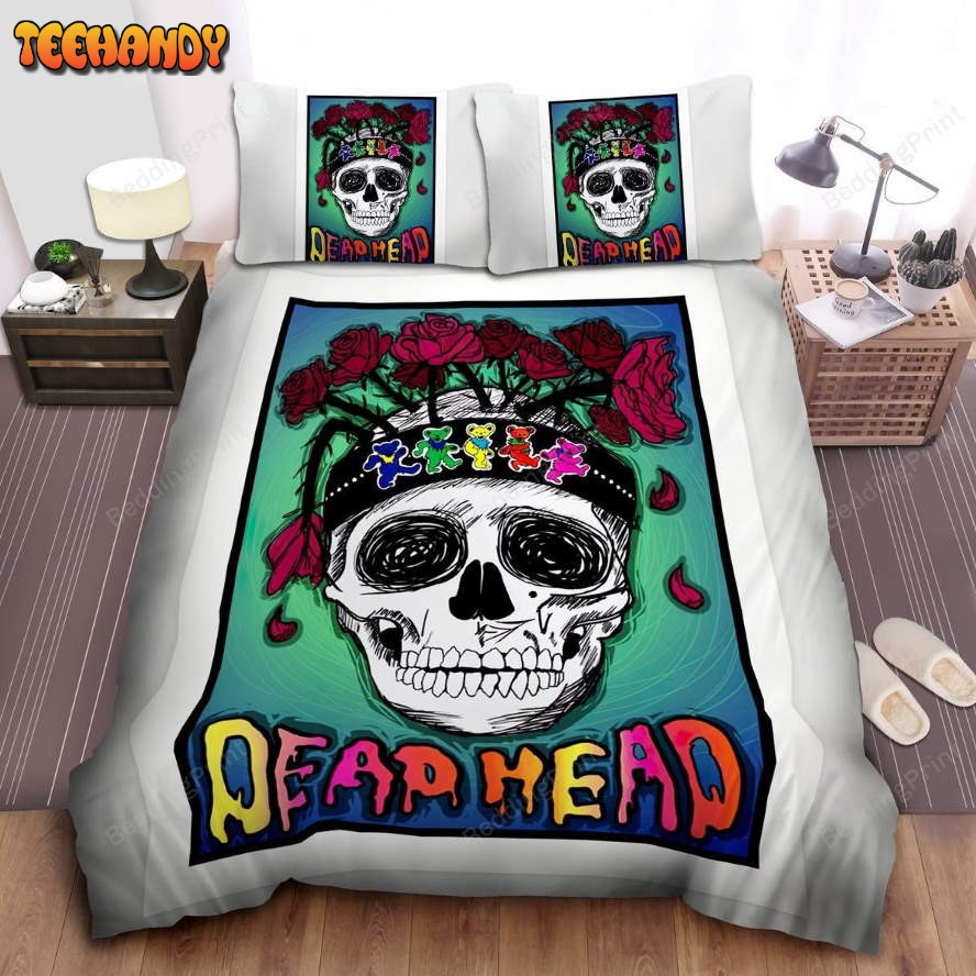 Grateful Dead Dead Head Skull Bedding Sets