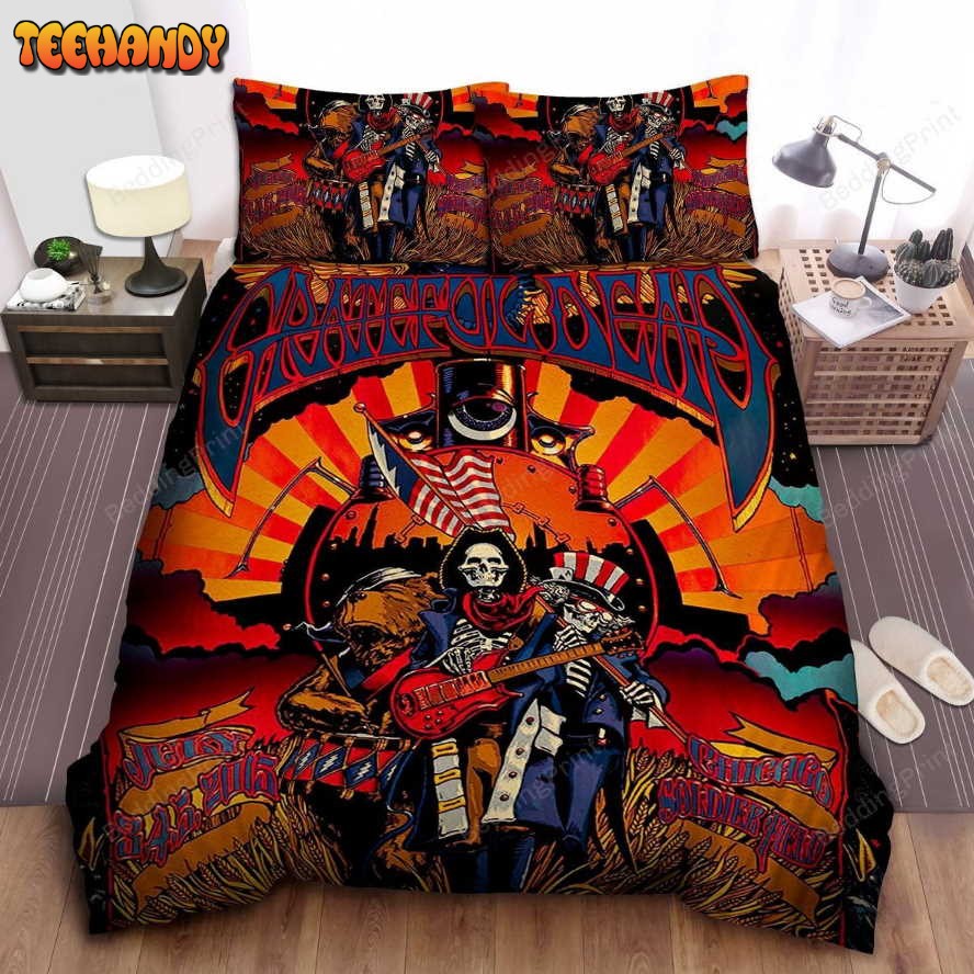 Grateful Dead Soldier Field Digital Art Bedding Sets