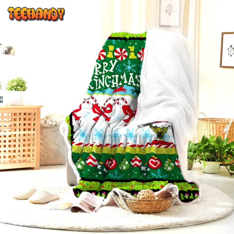 Grinch Blanket Merry Christmas Grinch  Grinch That Stole Christmas