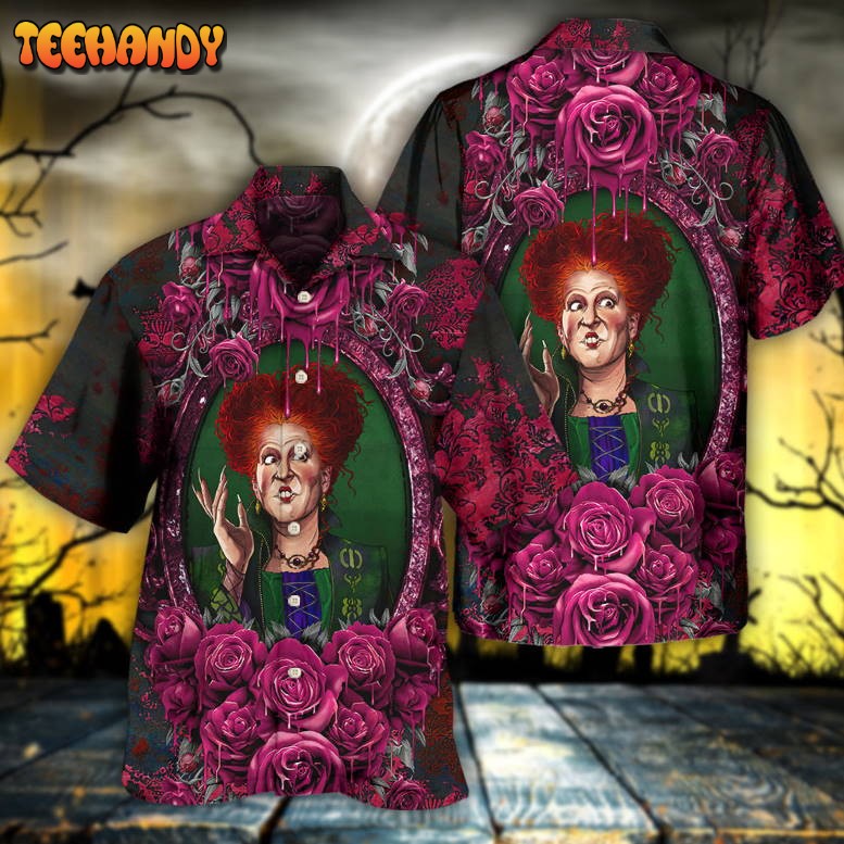 Halloween – Horror Scary Sister Witches Winifred Hawaiian Shirt