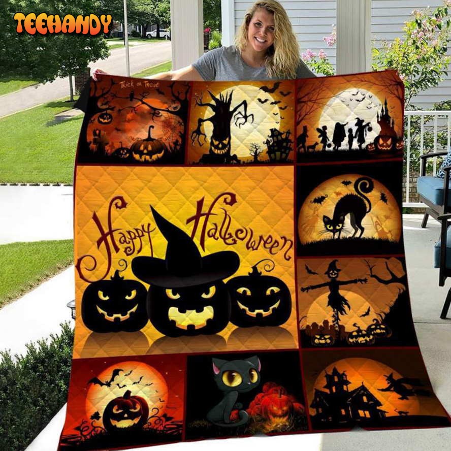 Halloween Like Sherpa Blanket Christmas Gift Ideas – Halloween Adult Blanket