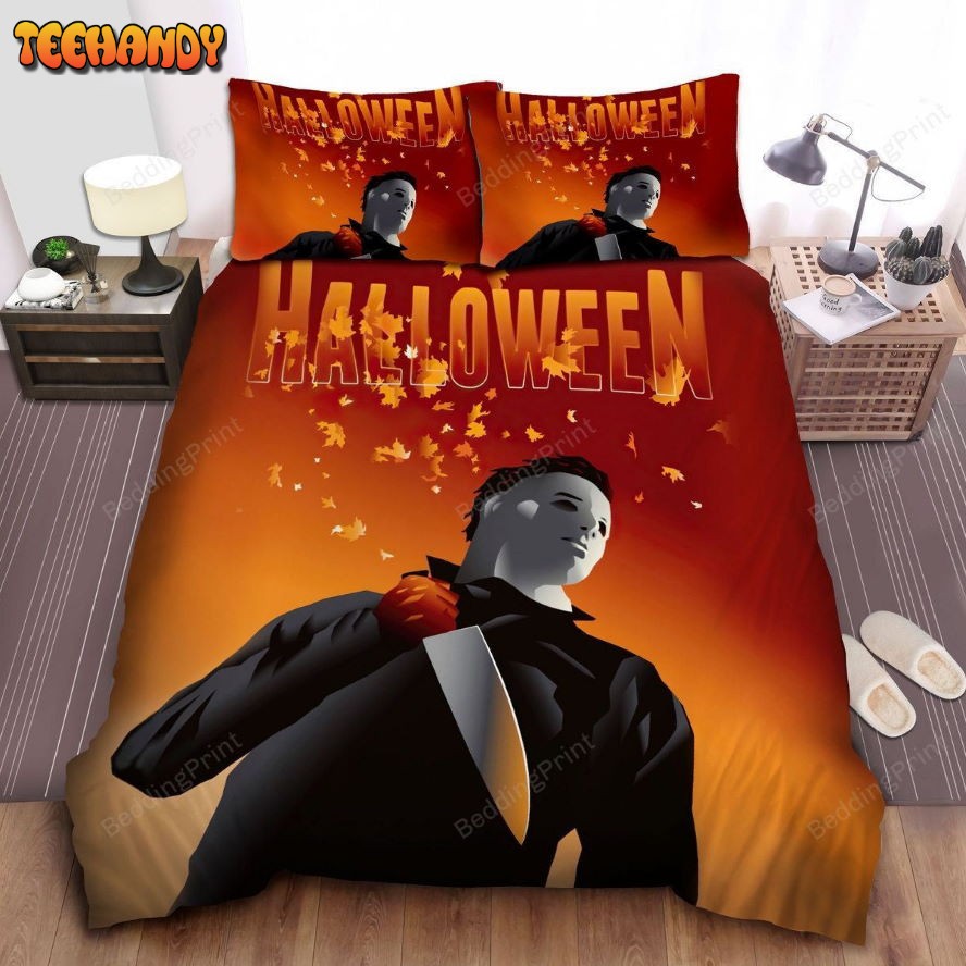 Halloween Michael Myers Digital Illustration Bedding Sets