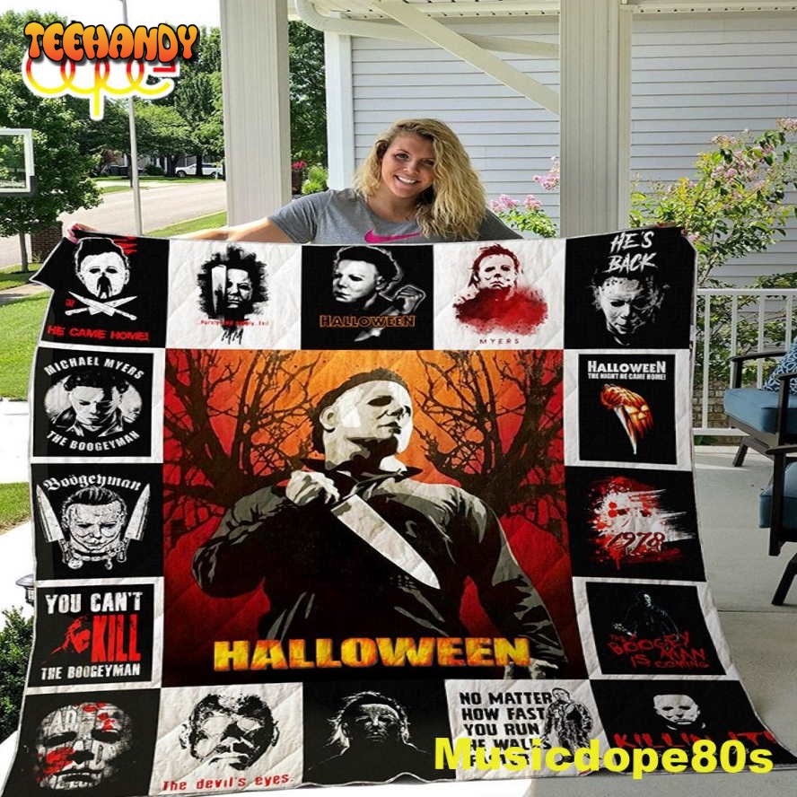 Halloween Michael Myers The Shape Horror Movie Blanket