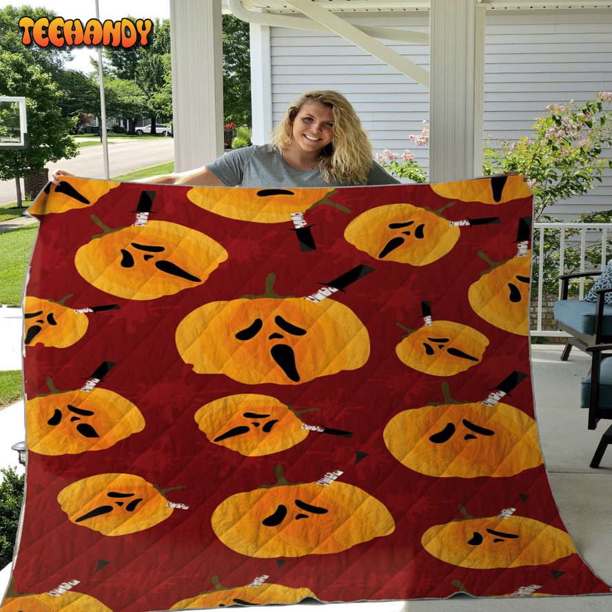 Halloween Pumpkin Sherpa Blanket Pumpkin Throw Blanket Halloween Throw