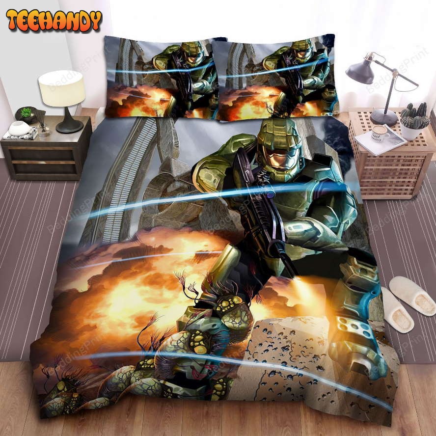 Halo Flood Attack Duvet Cover Bedding Sets