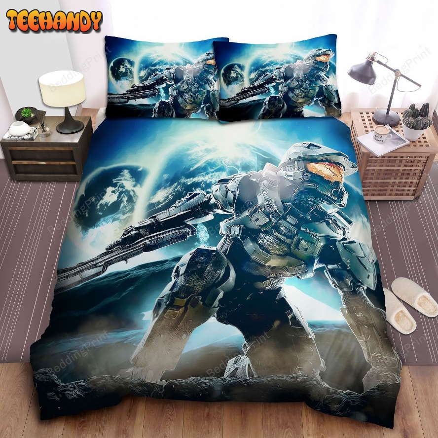 Halo In Outer Space Duvet Cover Bedding Sets