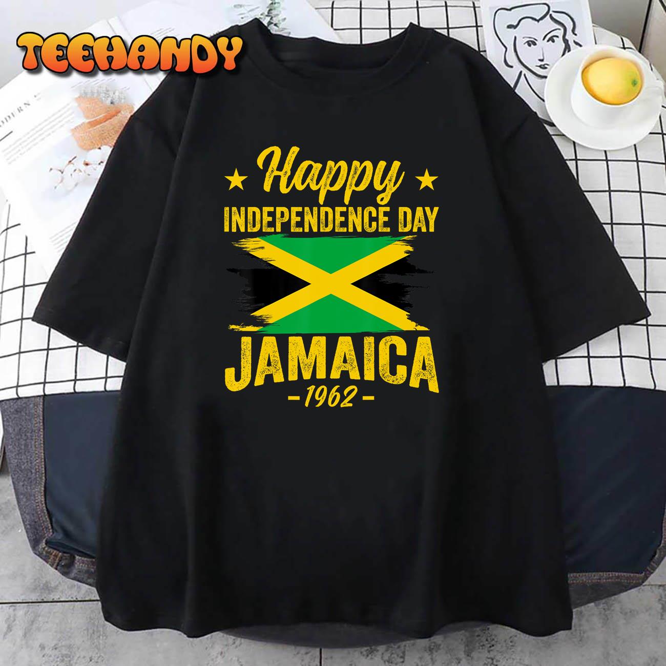 Happy Independence Day Jamaica 1962 Proud Jamaican T-Shirt