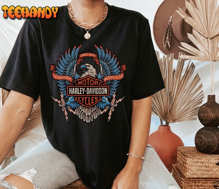 Harley Davidson Vingtage 90s Eagle T-shirt