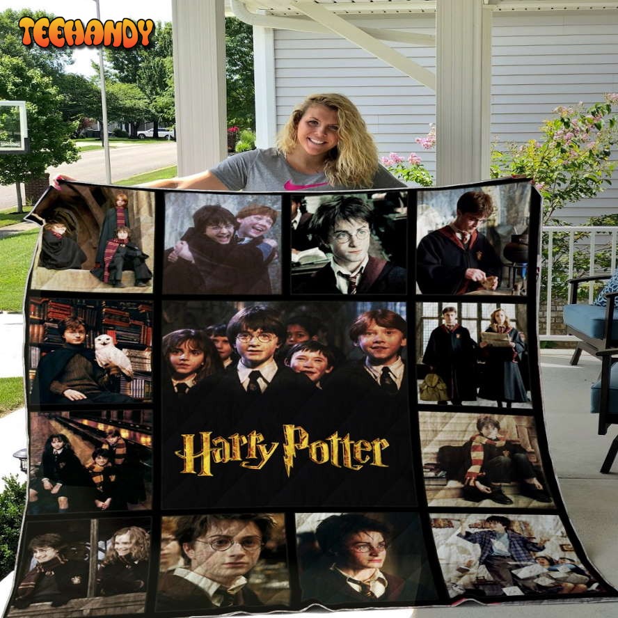 Harry Potter Movies Quilt Gift Idea And For Fan Christmas Blanket