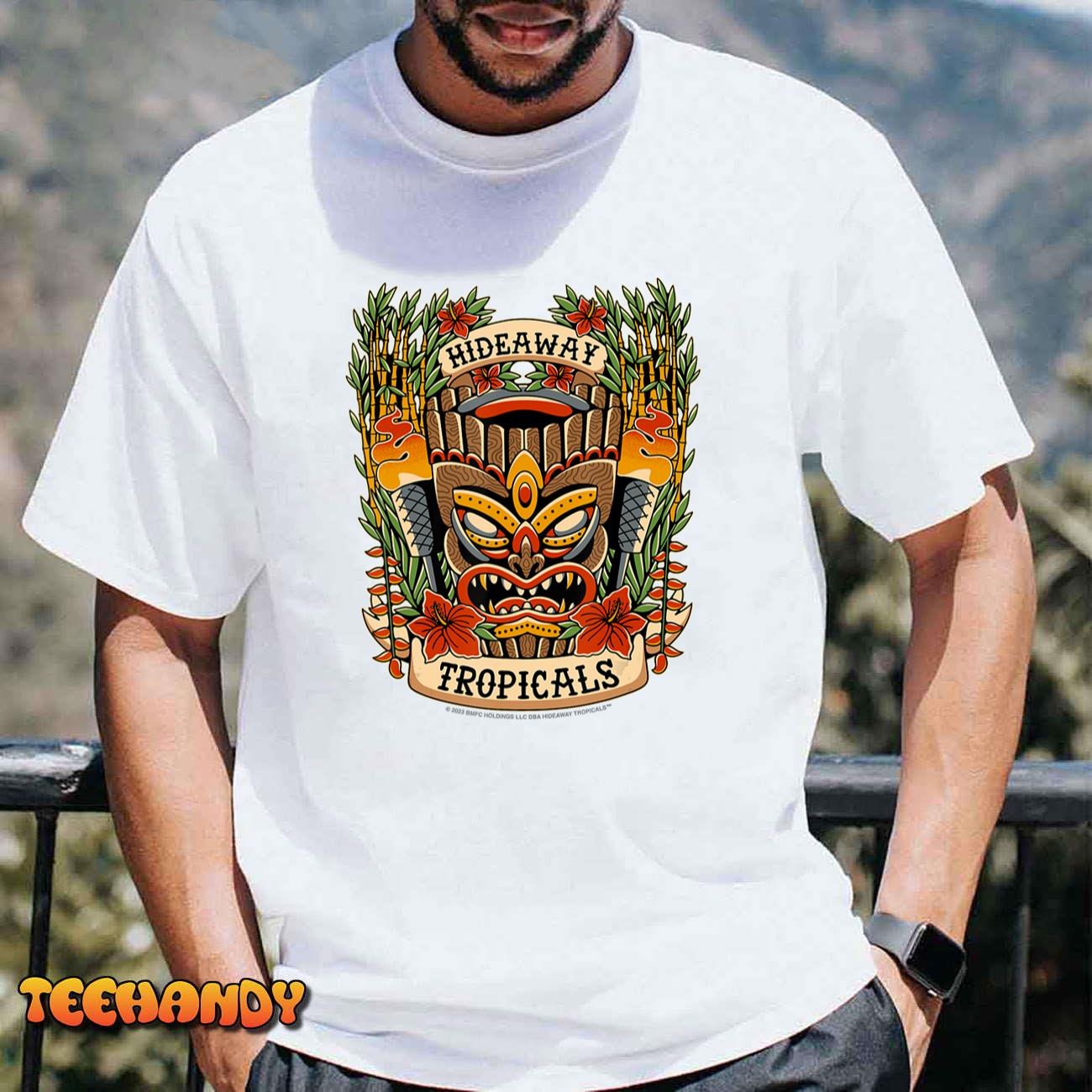 Hideaway Tropicals Tiki Logo T-Shirt