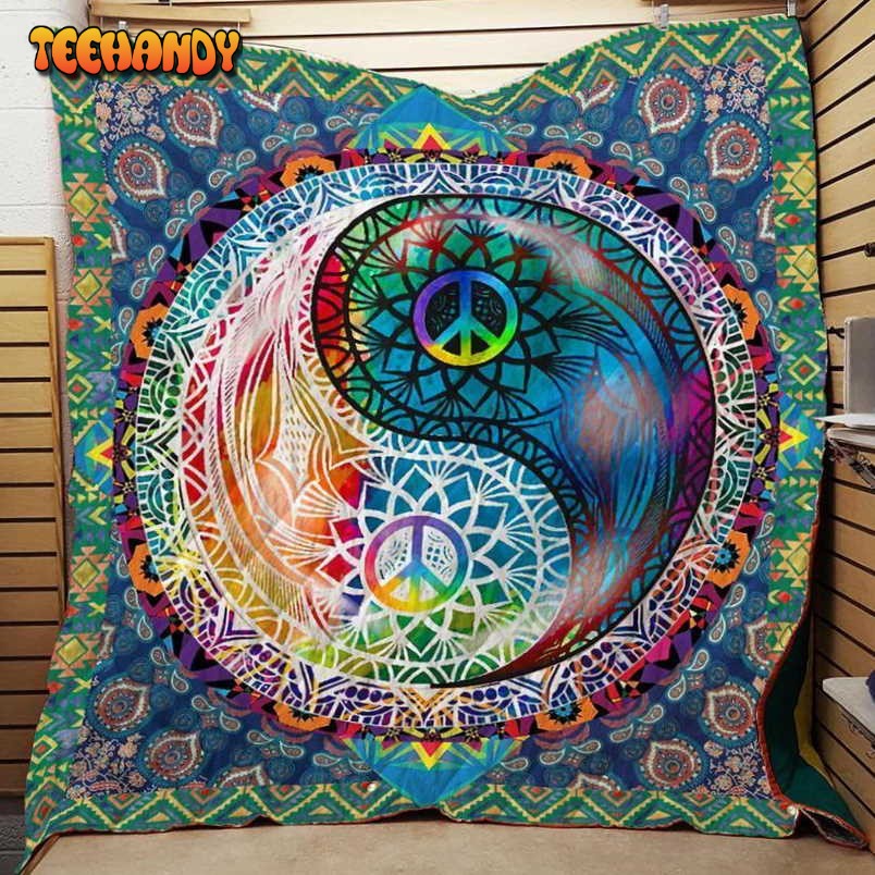 Hippie  Customize Quilt Blanket