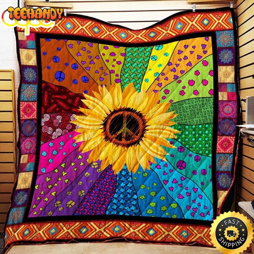 Hippie Sunshine Follower Hippie Blanket