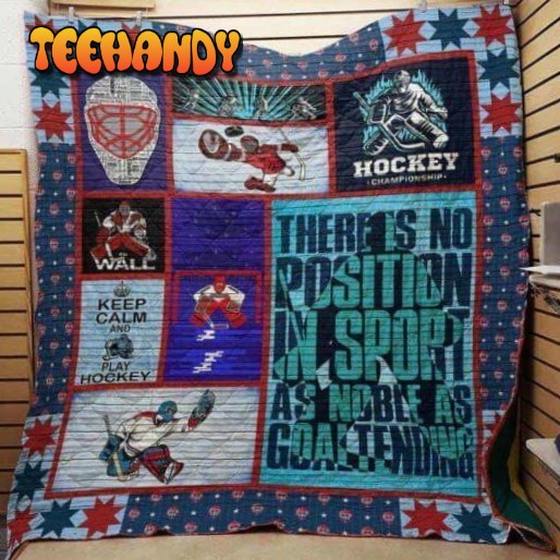 Hockey Championship 3D Customized Quilt Blanket