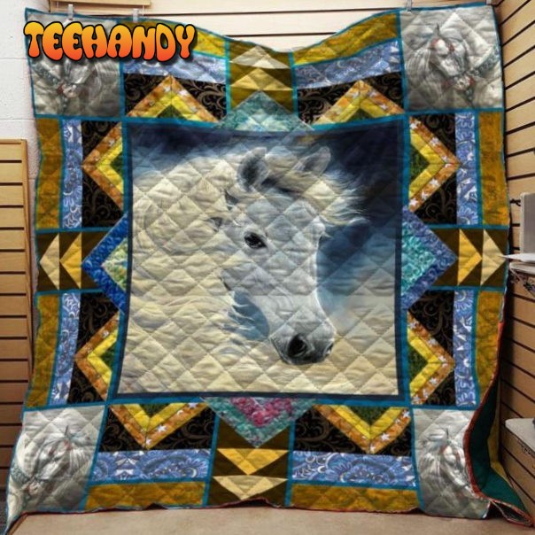 Horse  3D Customized Quilt Blanket