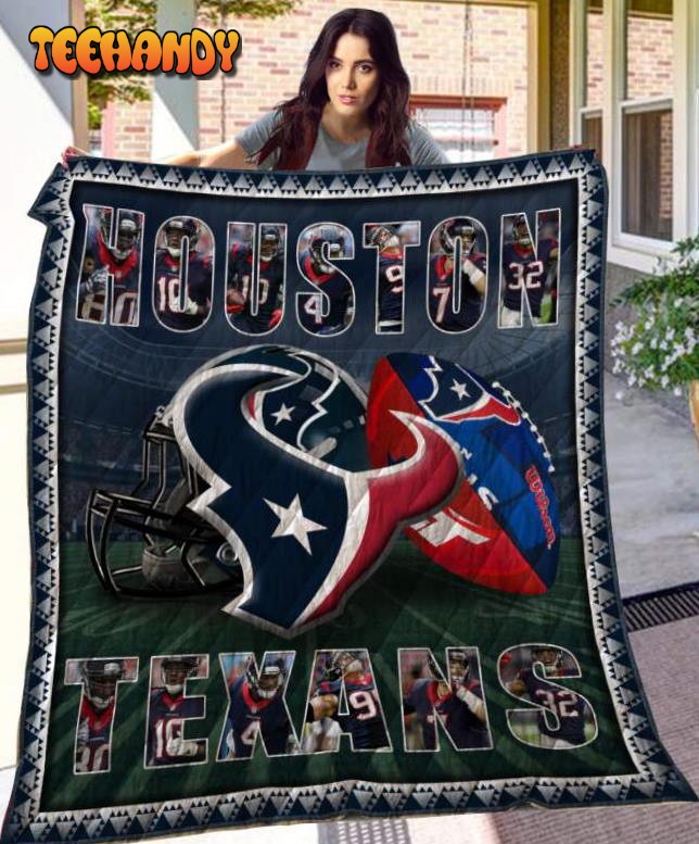 Houston Texans 3D Customized Quilt Blanket