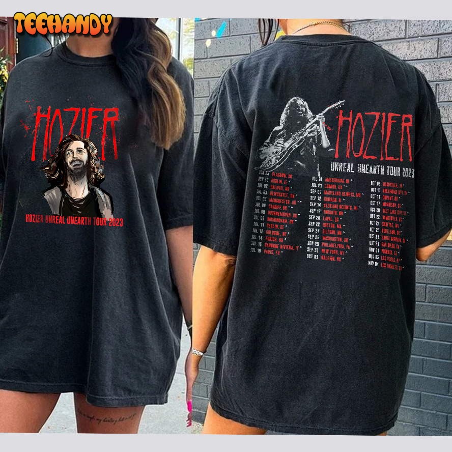 Hozier 2023 Lyrics Art Album Double Side Shirt