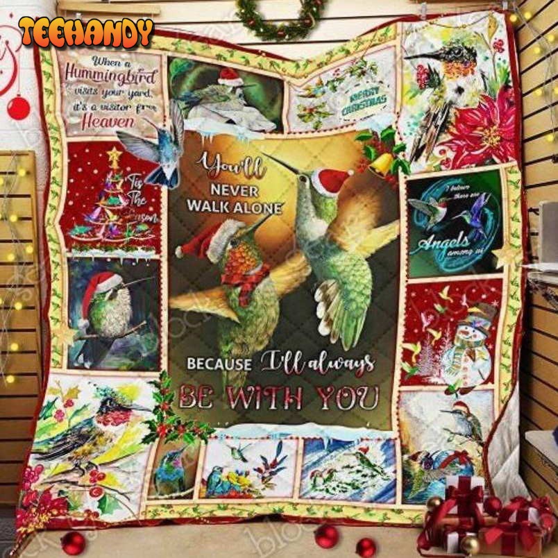 Hummingbirdholly Ngbird 3D Quilt Blanket