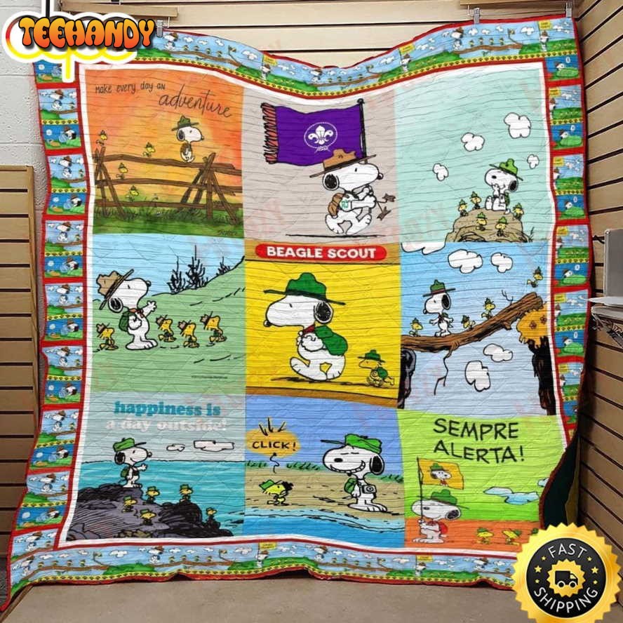 I’M Beagle Scout Snoopy The Peanuts Movie Snoopy Dog Blanket