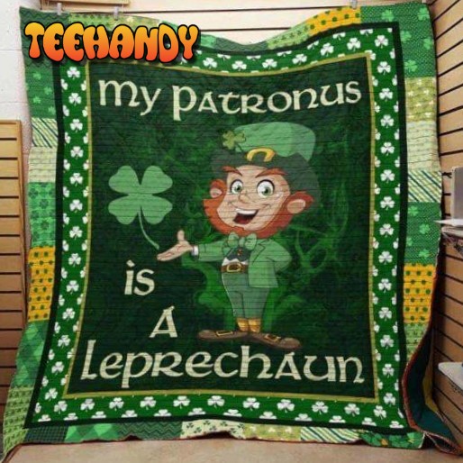 Irish St Patrick Day 3D Customized Quilt Blanket