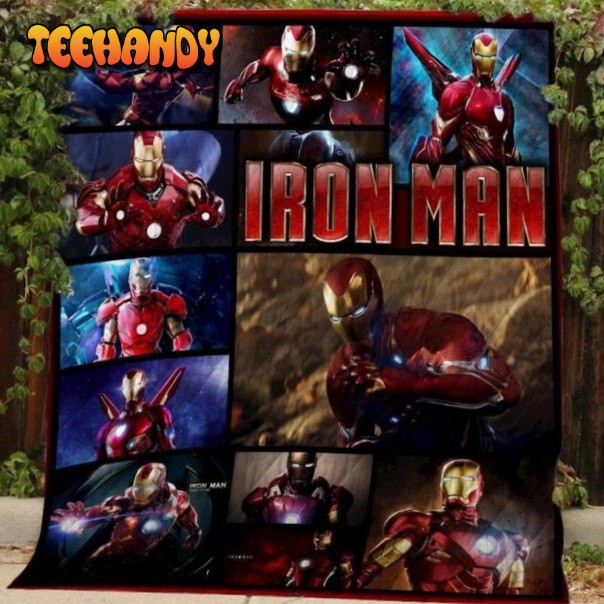 Iron Man 3D Customized Quilt Blanket