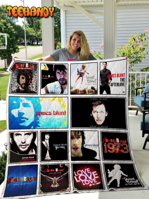 James Blunt 3D Customized Quilt Blanket