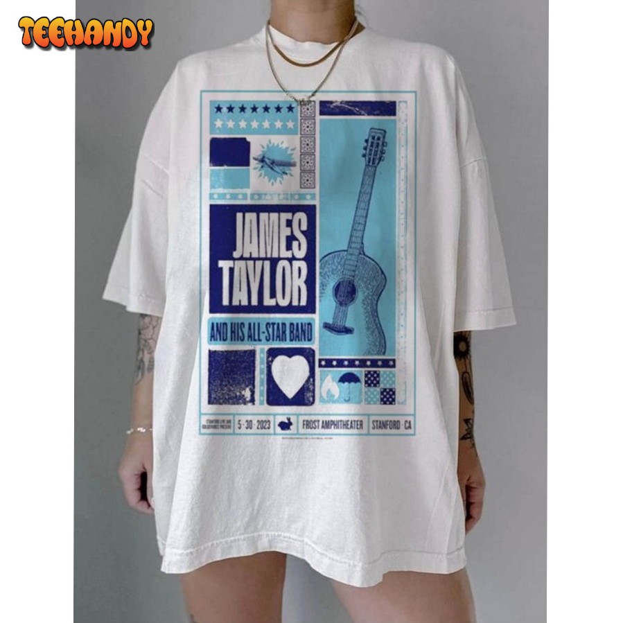 James Taylor An Evening with James Taylor & His All-Star Band 2023 Shirt