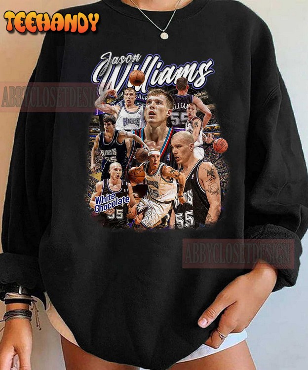Jason Williams Classic Basketball 90s T-Shirt