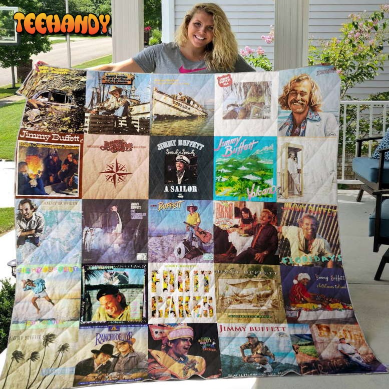 Jimmy Buffett Style 3D Customized Quilt Blanket