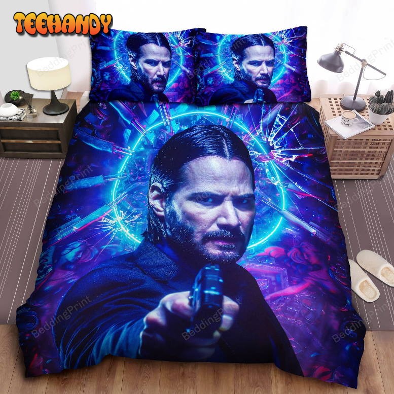 John Wick Poster Bed Sheets Duvet Cover Bedding Sets