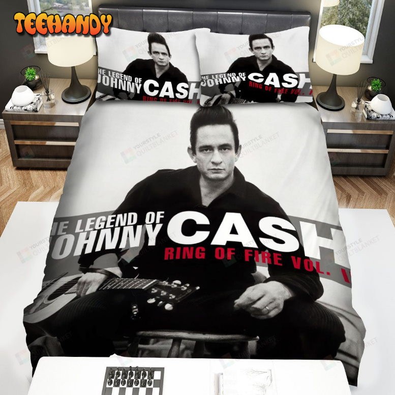 Johnny Cash Ring Of Fire Vol 2 Album Cover Bedding Sets