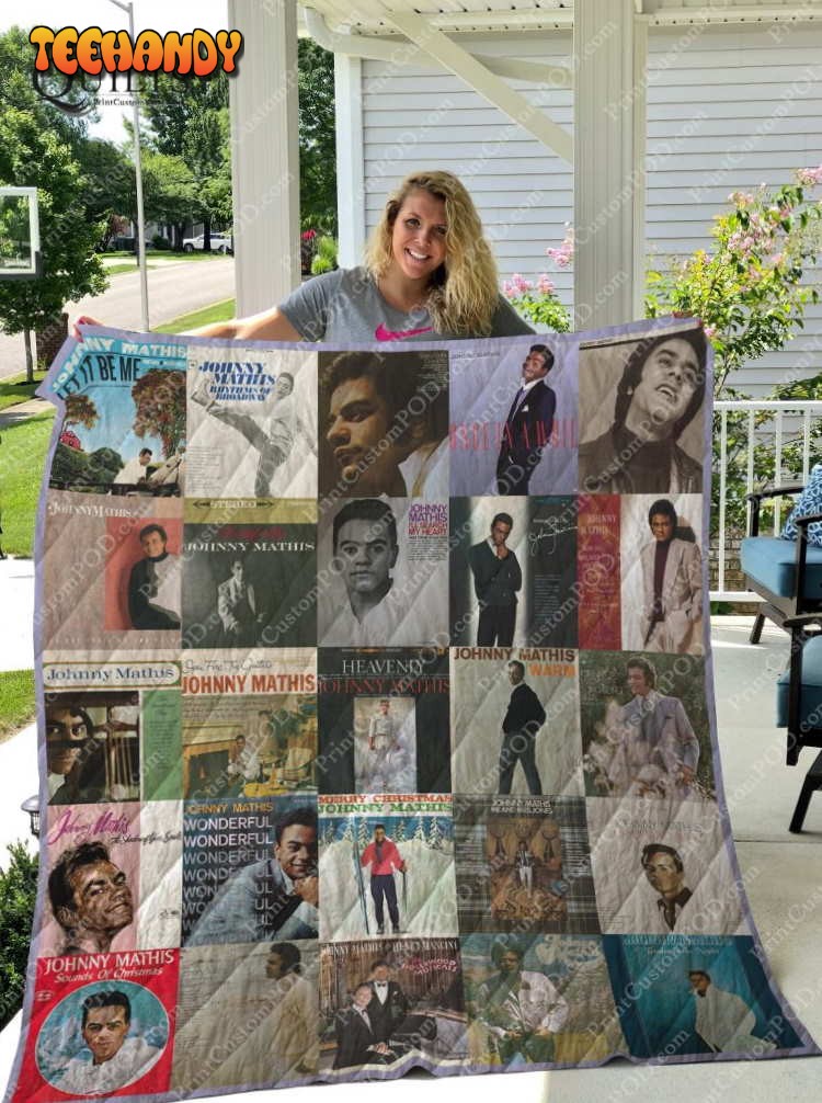 Johnny Mathis Albums For Fans Version 3D Quilt Blanket