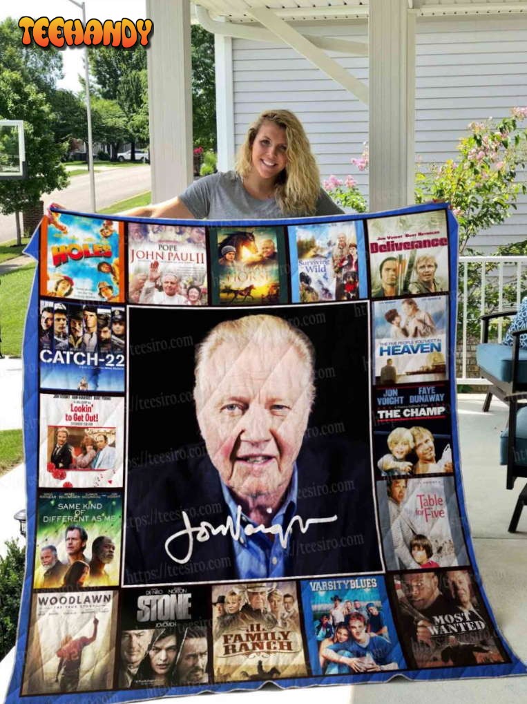 Jon Voight 3D Quilt Blanket