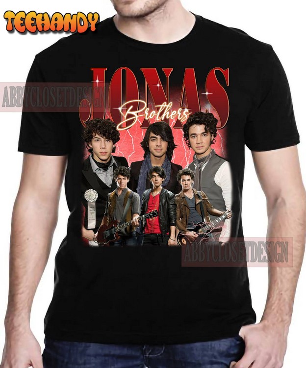 Jonas Brother Classic Retro 90s Vintage Graphic T-Shirt